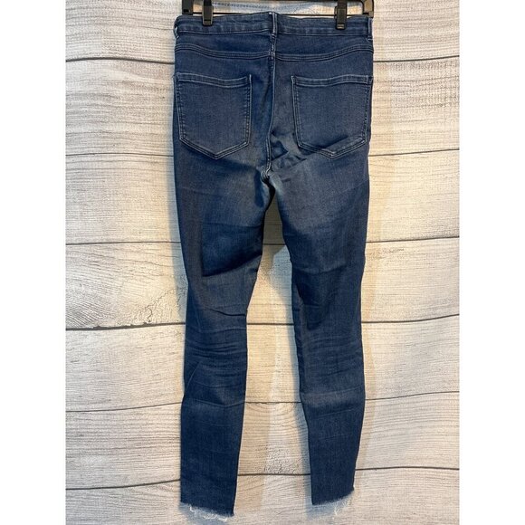 Zara Trafaluc Women's Distressed Skinny Jeans Size US 8 - Picture 3 of 3